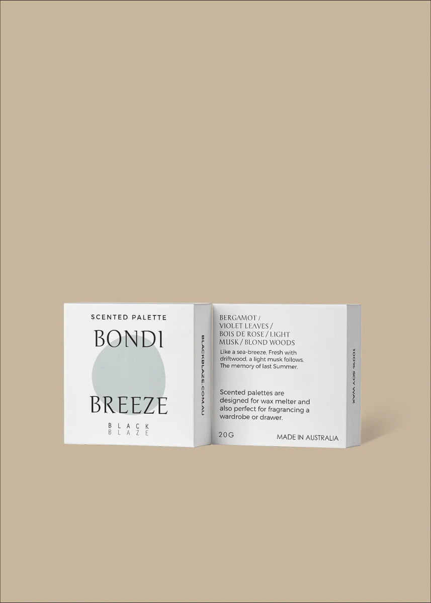 Bondi Breeze Scented Palette - Black Blaze - Alpine Abode