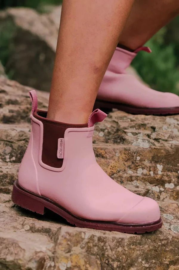 Bobbi Ankle Gumboot | Dusty Pink - Merry People - Alpineabode