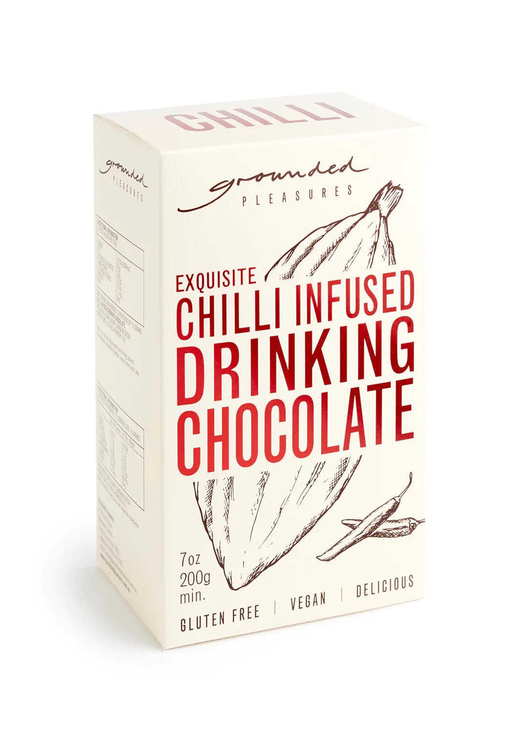Exquisite Chilli Infused Drinking Chocolate - 200g - Alpineabode