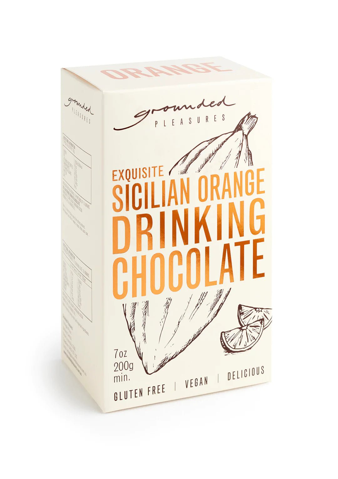 Exquisite Sicilian Orange Drinking Chocolate- 200g - Alpineabode