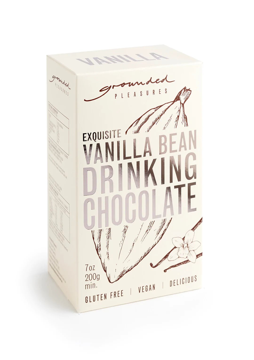 Exquisite Vanilla Bean Drinking Chocolate - 200g - Alpineabode