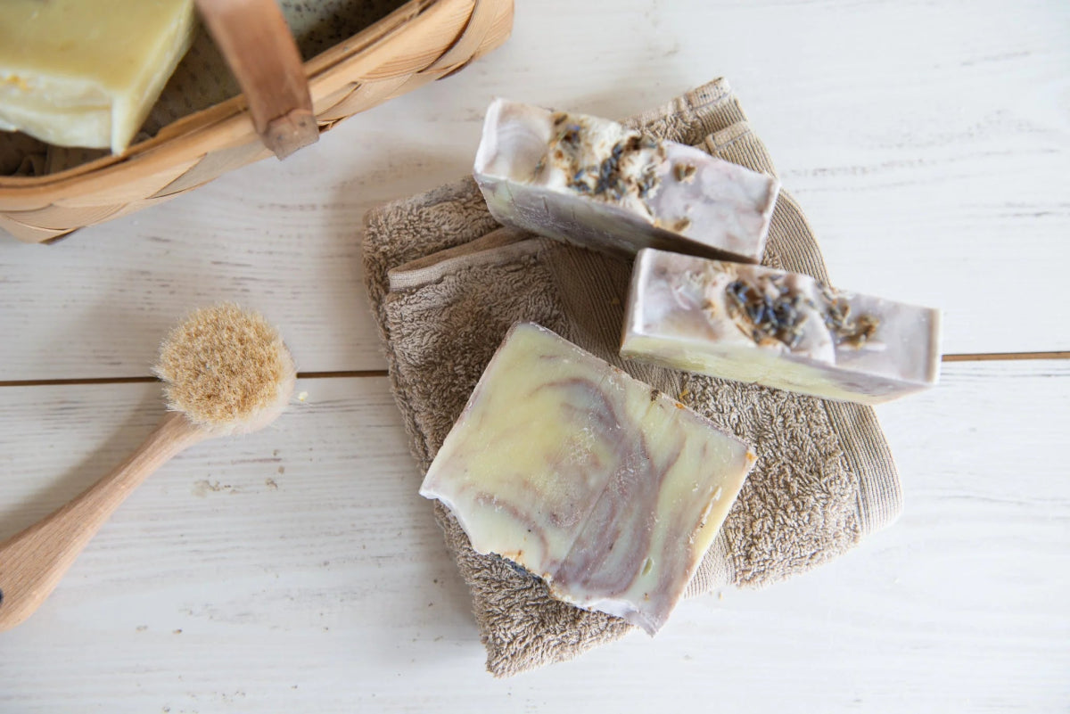 Handmade Natural Soap | Lavender & Brazilian Purple Clay - Alpine Abode