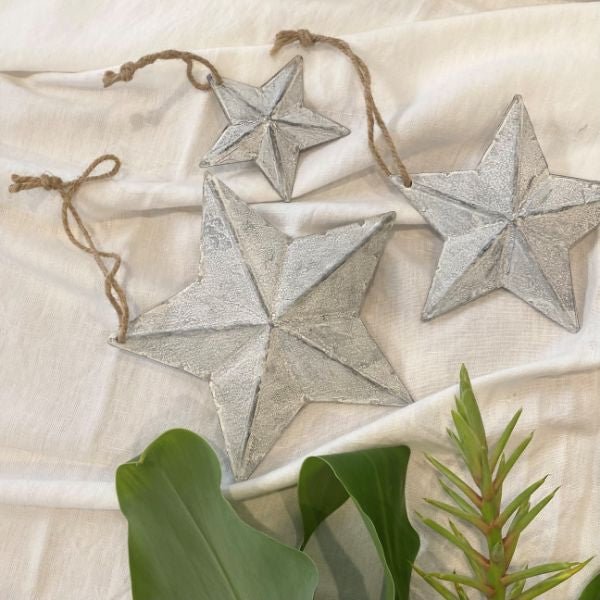 Hanging Christmas Star | Large - Ivory House - Alpineabode