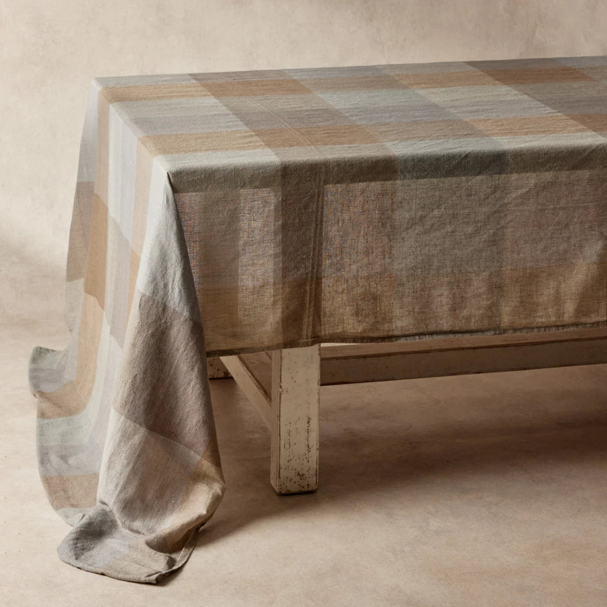 Harriet Tablecloth| Moss (160x260cm) - Indigo love Collectors - Alpine Abode