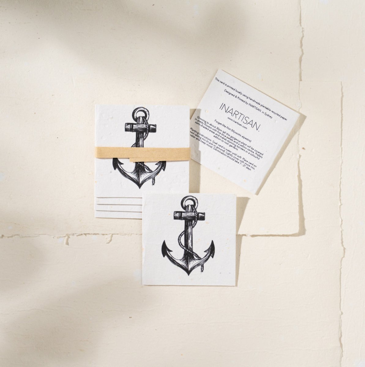 Plantable Gift Tag (Anchor) - Alpineabode