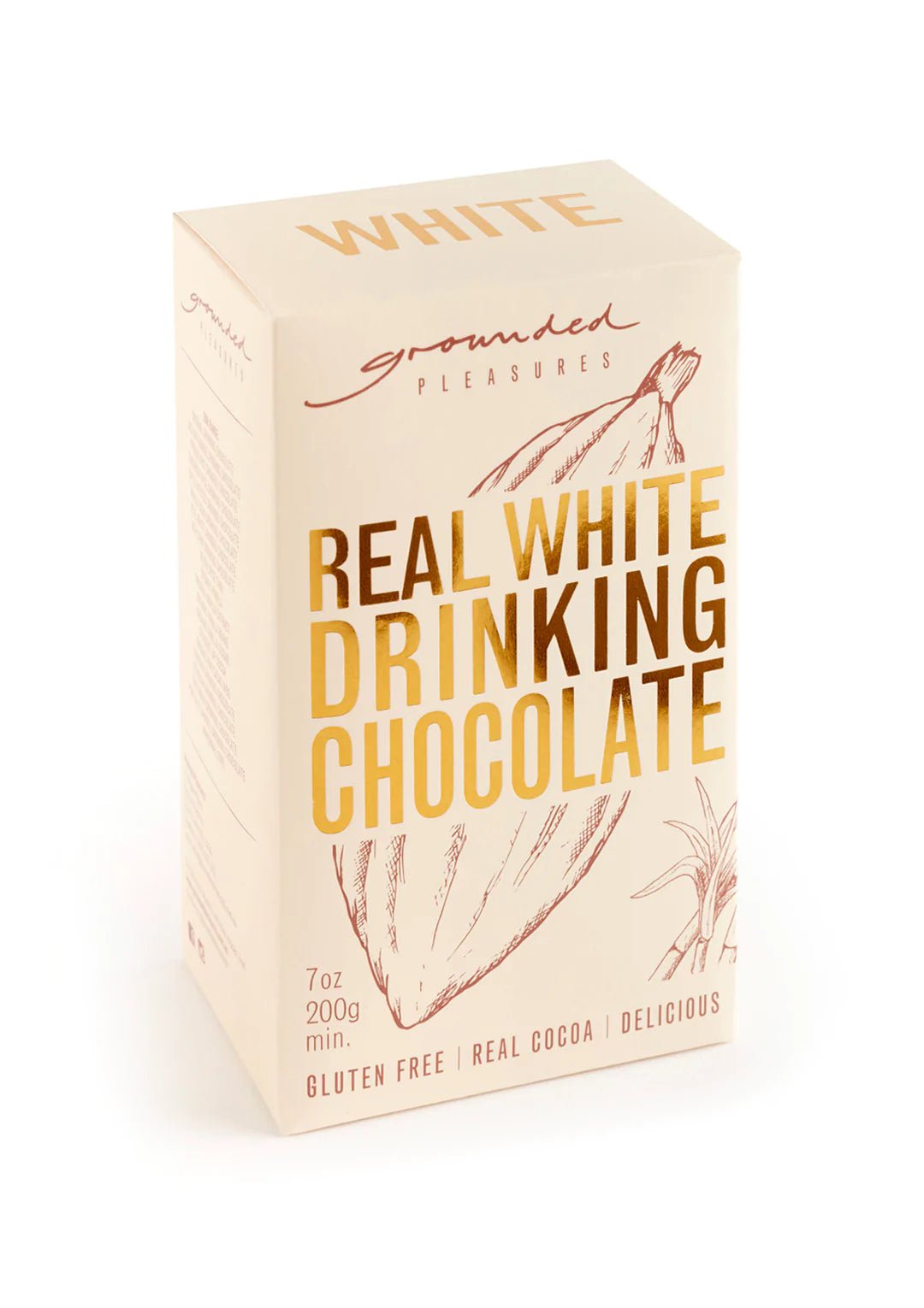 Real White Drinking Chocolate- 200g - Alpineabode