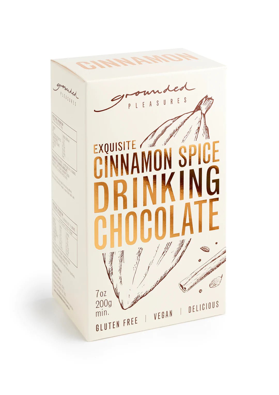 Exquisite Cinnamon Spice Drinking Chocolate - 200g - Alpineabode