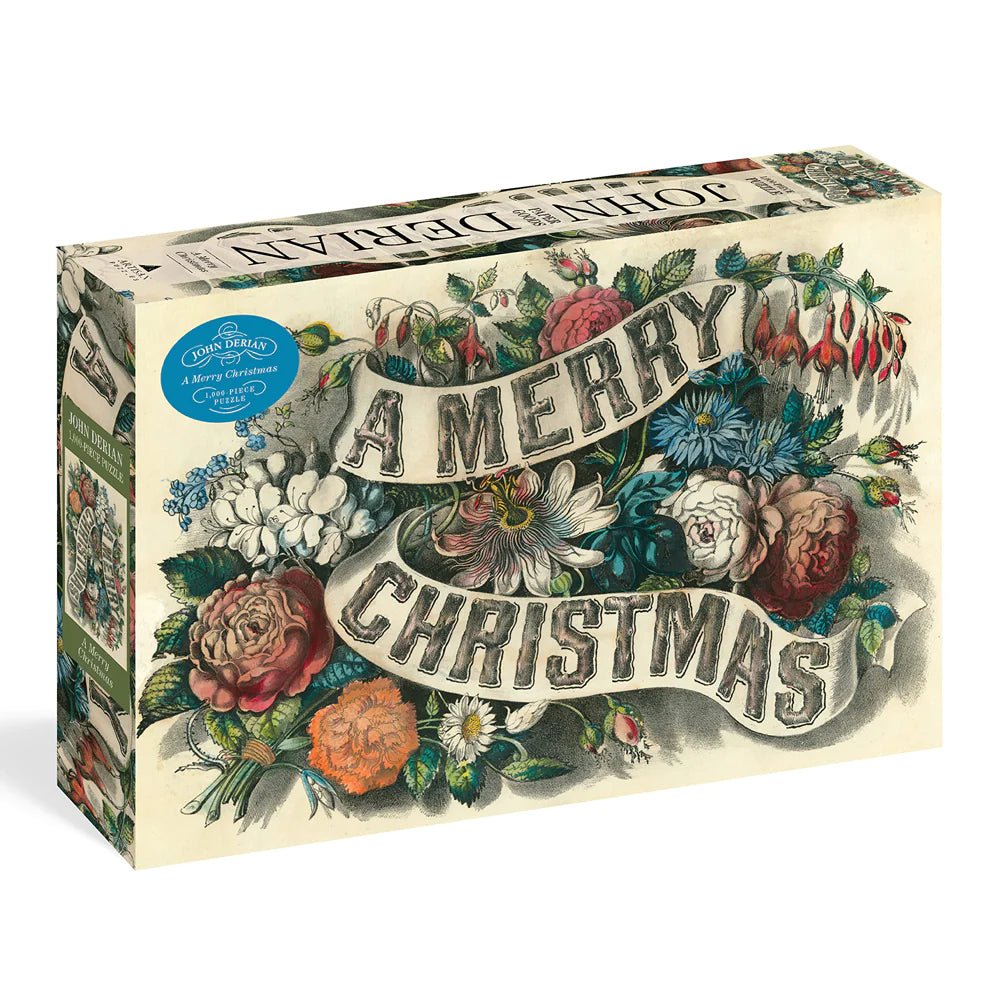 Merry Christmas | 1,000 Piece Puzzle (John Derian) - Alpine Abode